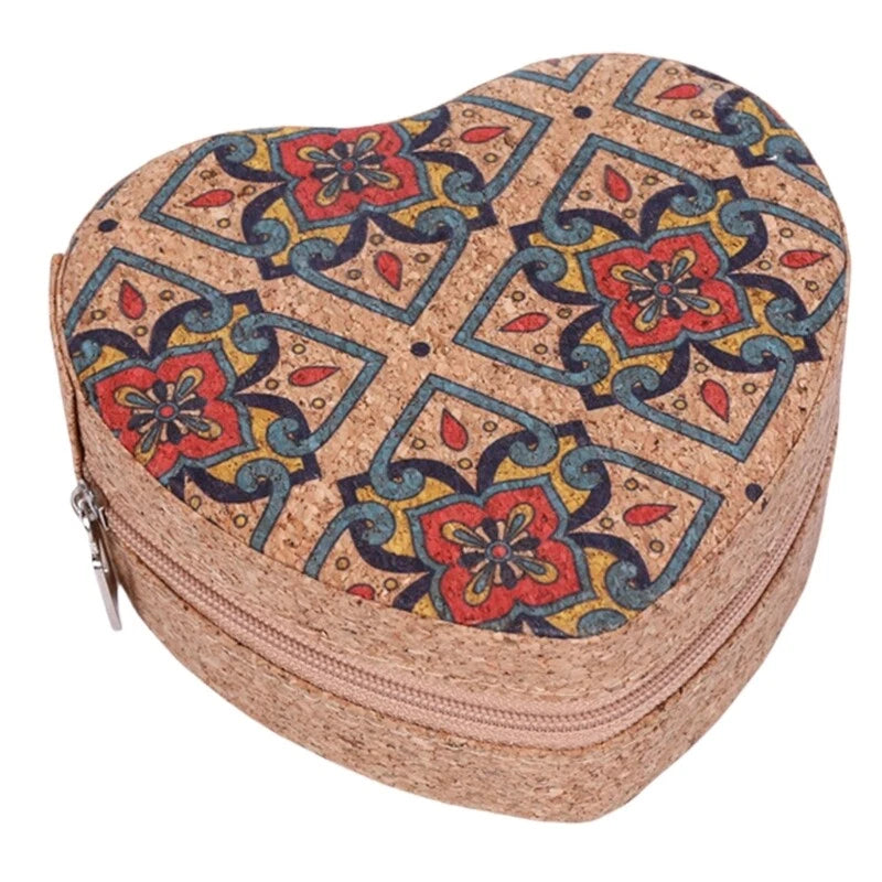 Travel Friendly Retro Jewelry Storage Box for Women with Elegant Floral Detail | eBay