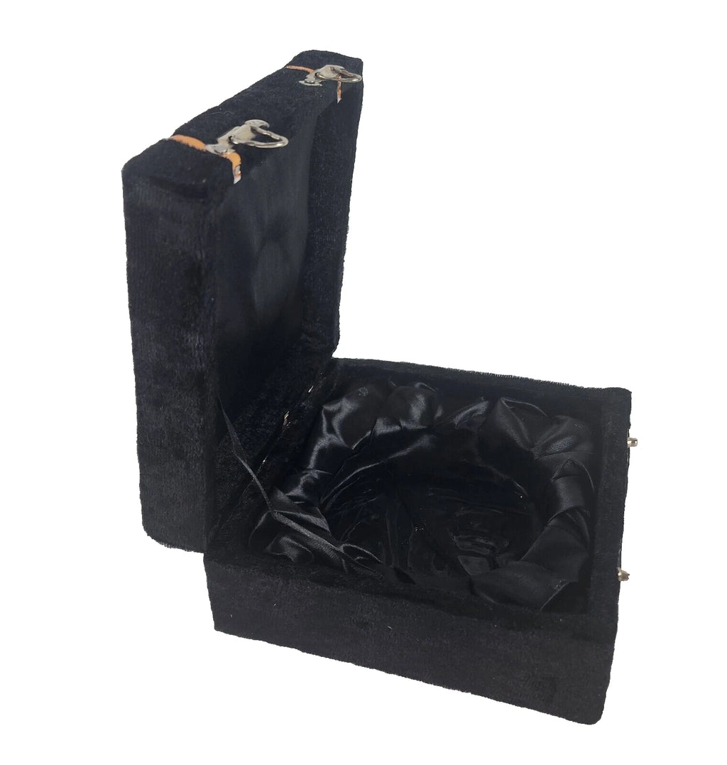 Storage Box Jewelry black velve Bridal Birthday Anniversary Gift Premium Quality | eBay