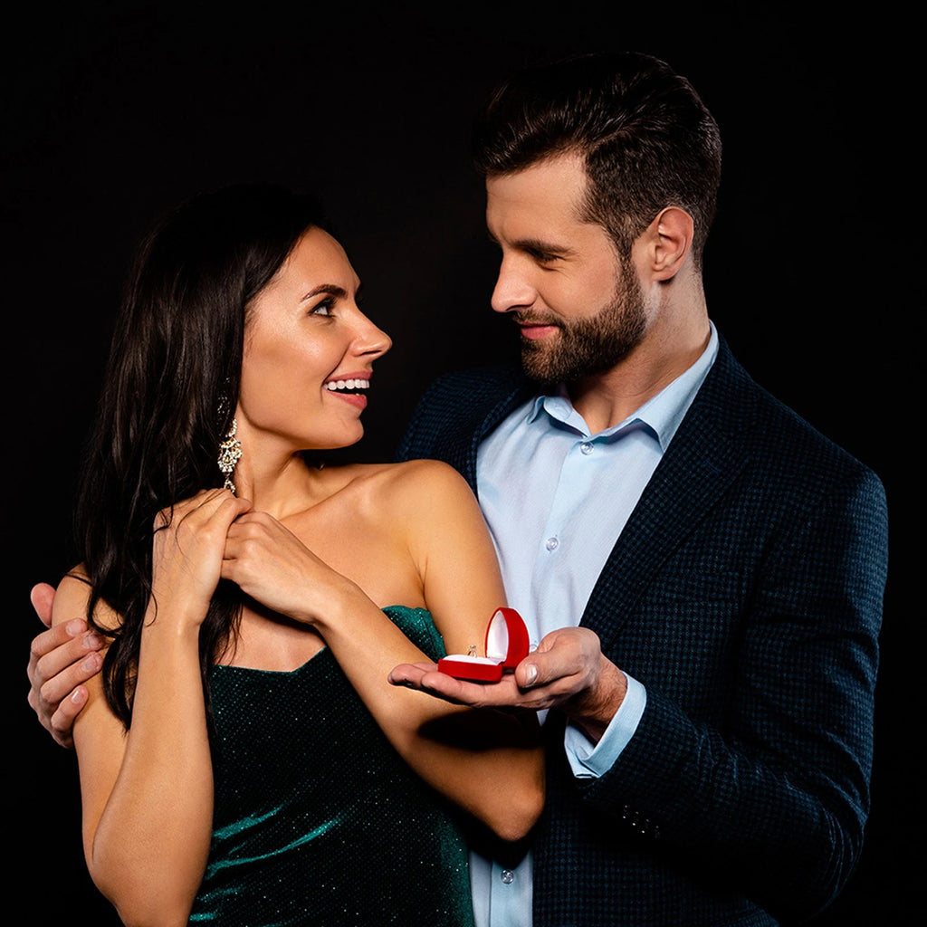 6Pcs Strawberry Ring Box Romantic Engagement Ring Box Jewellery Storage Red | eBay