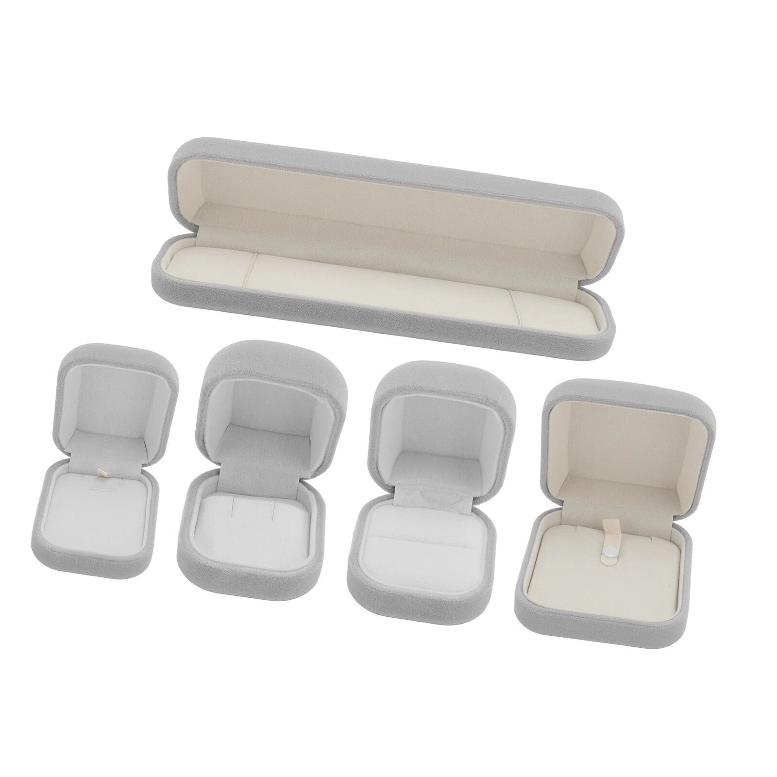 Velvet Jewelry Gift Box Case Soft Lining Luxurious Scratch Resistant Jewelry | eBay