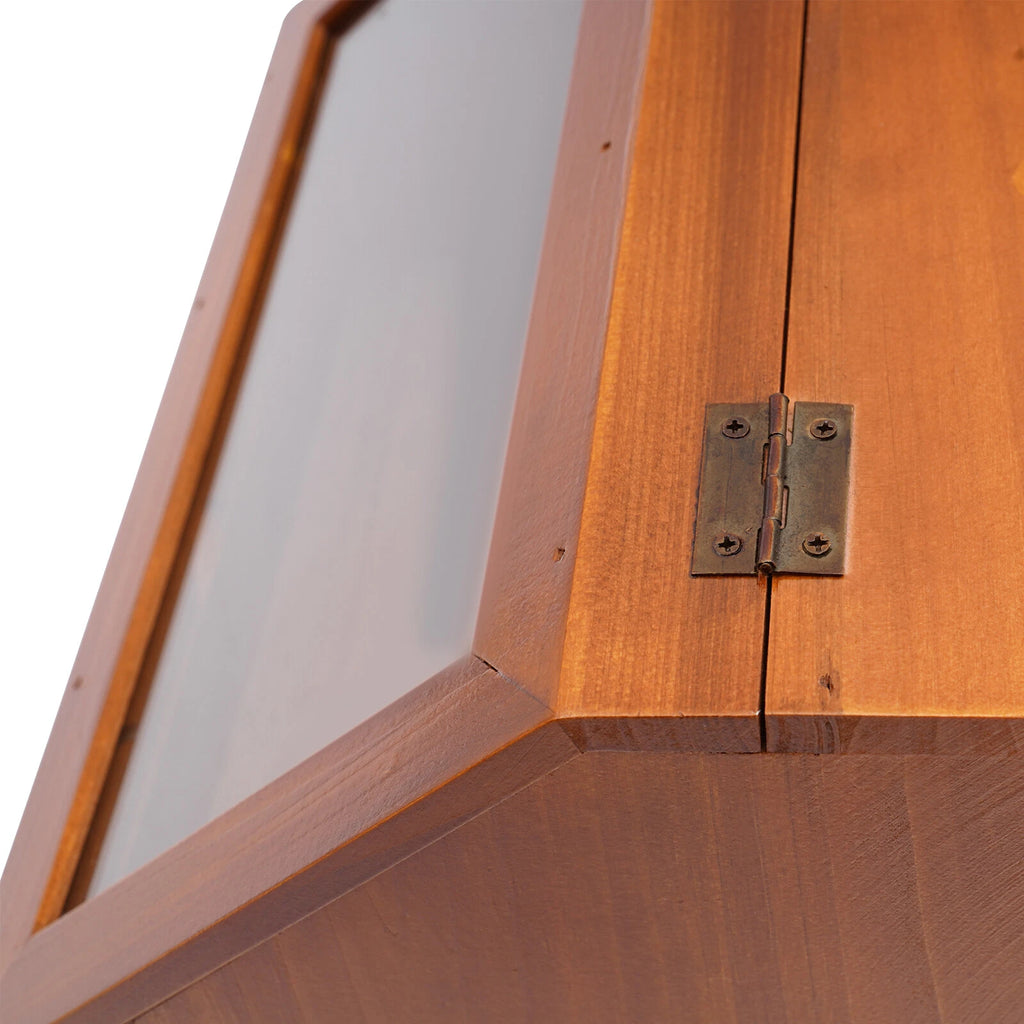 Wooden Perfume Organizer with Drawer - Stylish Jewelry Storage Box | eBay