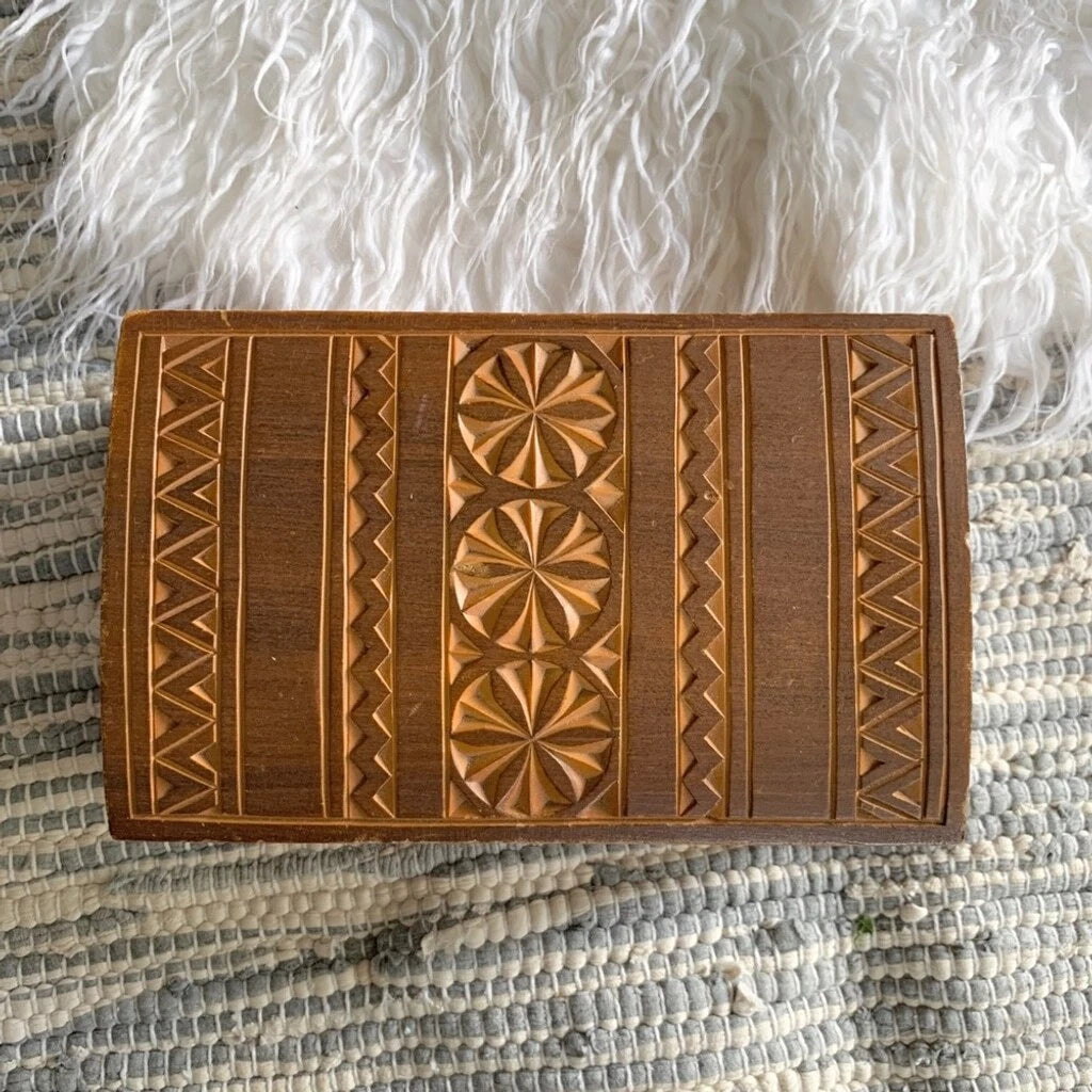 LAST CALL / Hand Carved Jewelry Box | eBay