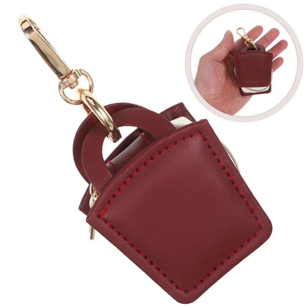 Portable Jewelry Box Travel Earring Storage for Case with Keychain | eBay