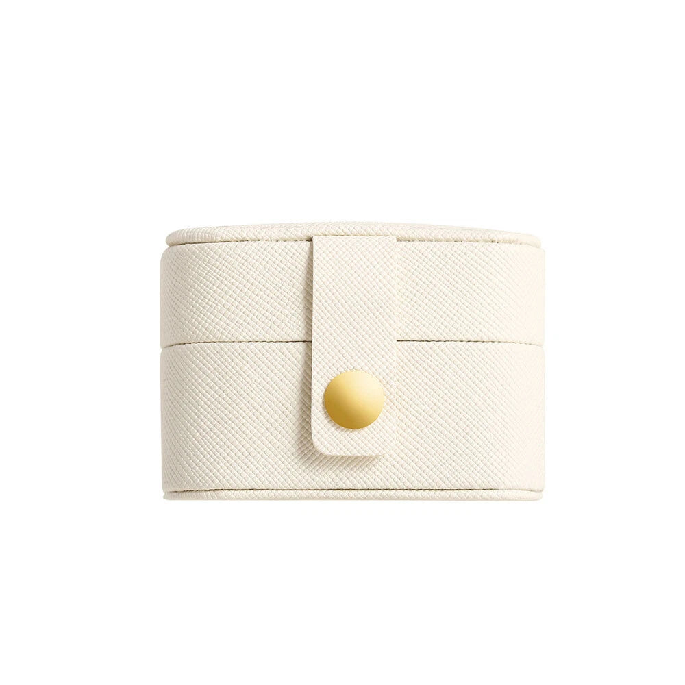 Women Portable Mini Jewelry Storage Case PU Leather Travel Jewelry Organizer Box | eBay