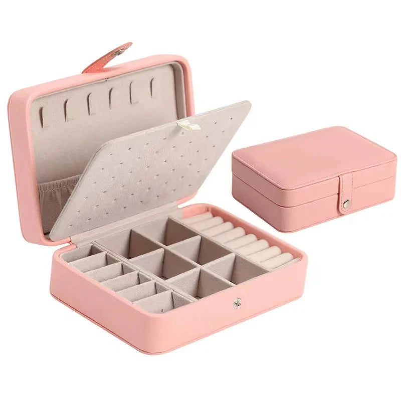 Jewelry Storage Box New High-end Exquisite Large Capacity Travel Jewelry Bag | eBay