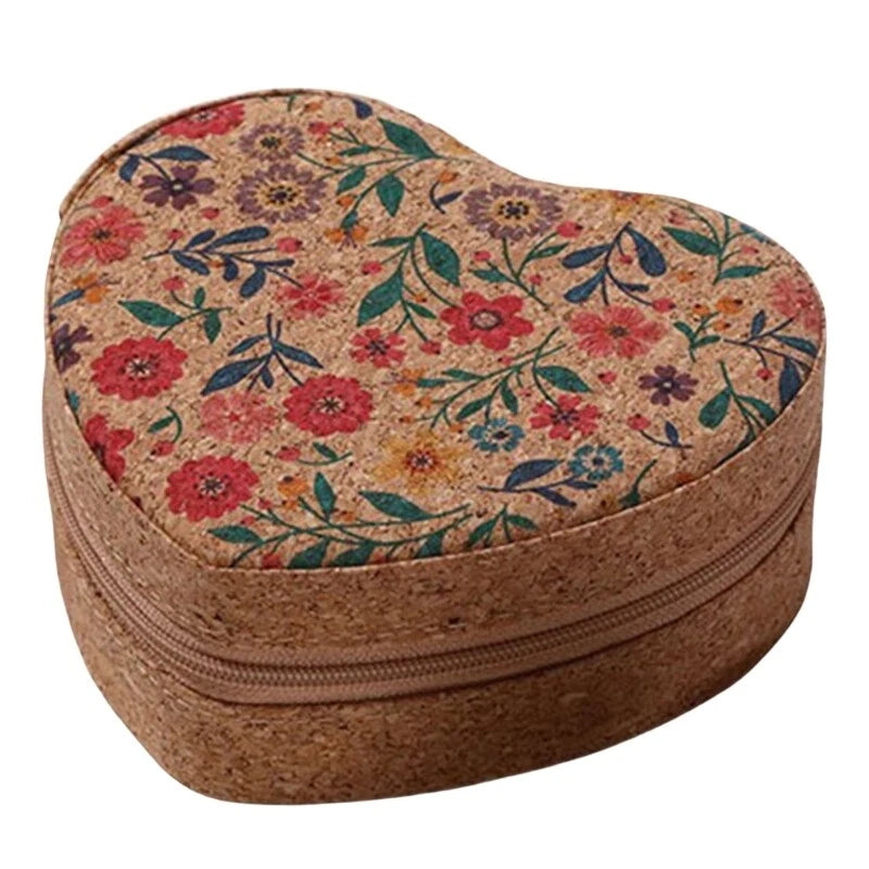 Travel Friendly Retro Jewelry Storage Box for Women with Elegant Floral Detail | eBay